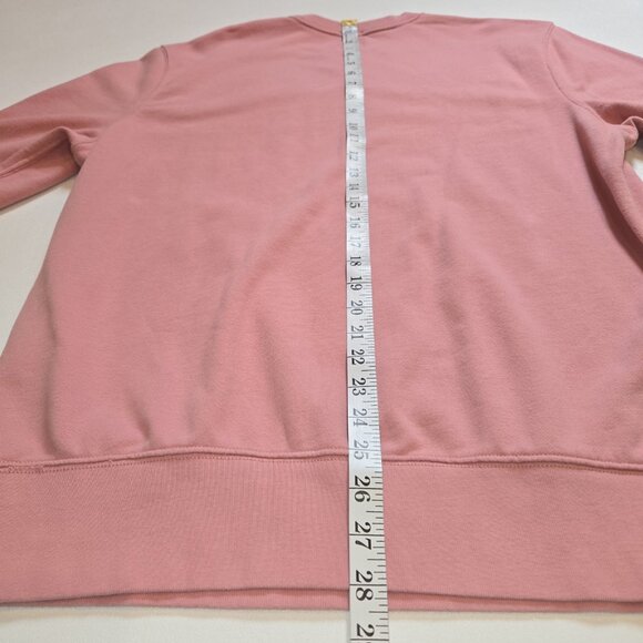 Gap Womens Large Vintage Soft Crew Neck Pink Sweatshirt V300782 H020 Oversized - Picture 11 of 11